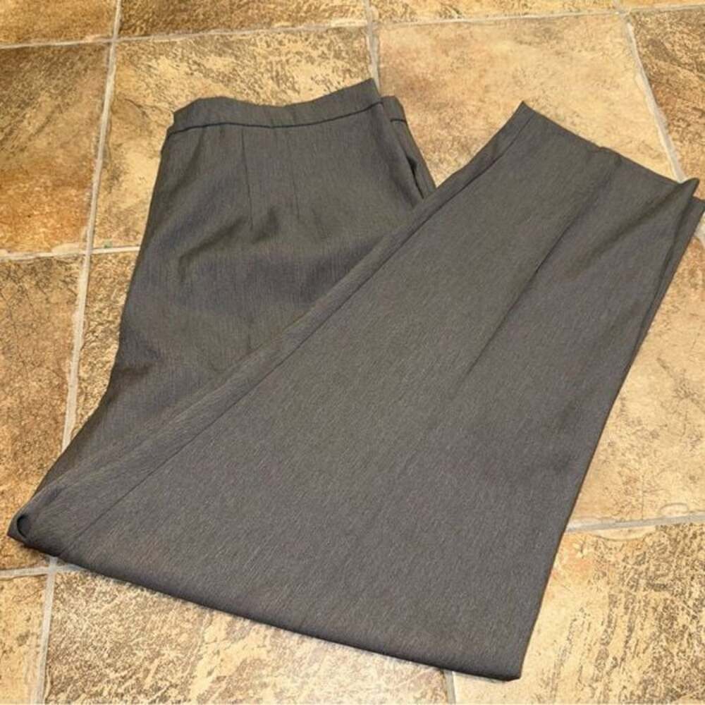 Briggs New York Charcoal Straight Leg Pants - Picture 3 of 3